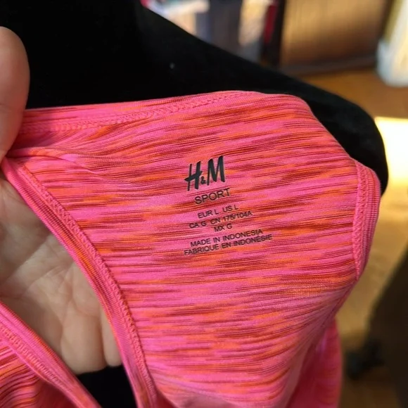 H&M Marled Racer Back Tank Top - Picture 5 of 5